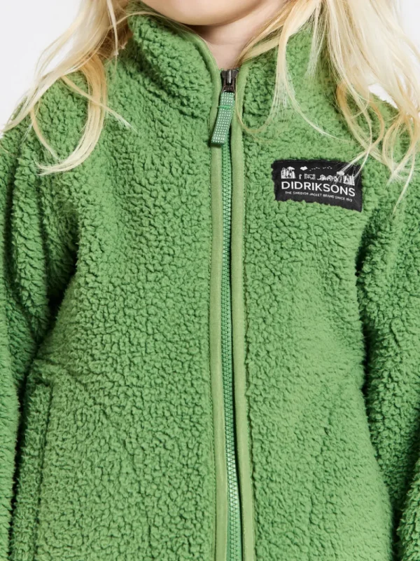 Didriksons Gibbs Kids' Full-Zip>Barn Fleecetröjor & Mellanlager | Tröjor & T-Shirts