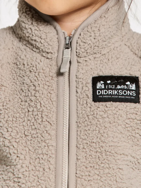 Didriksons Gibbs Kids' Full-Zip>Barn Fleecetröjor & Mellanlager | Tröjor & T-Shirts