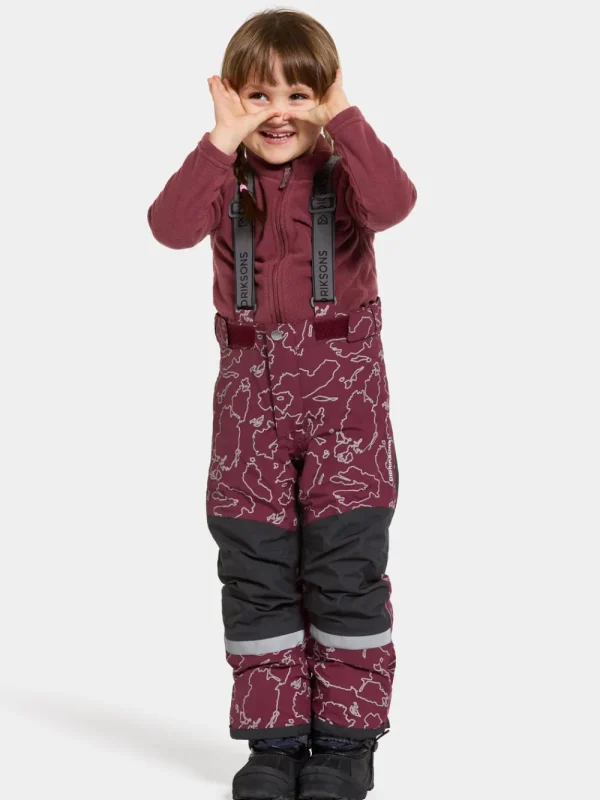 Didriksons Idre Special Edition Kids' Pants>Barn Termobyxor