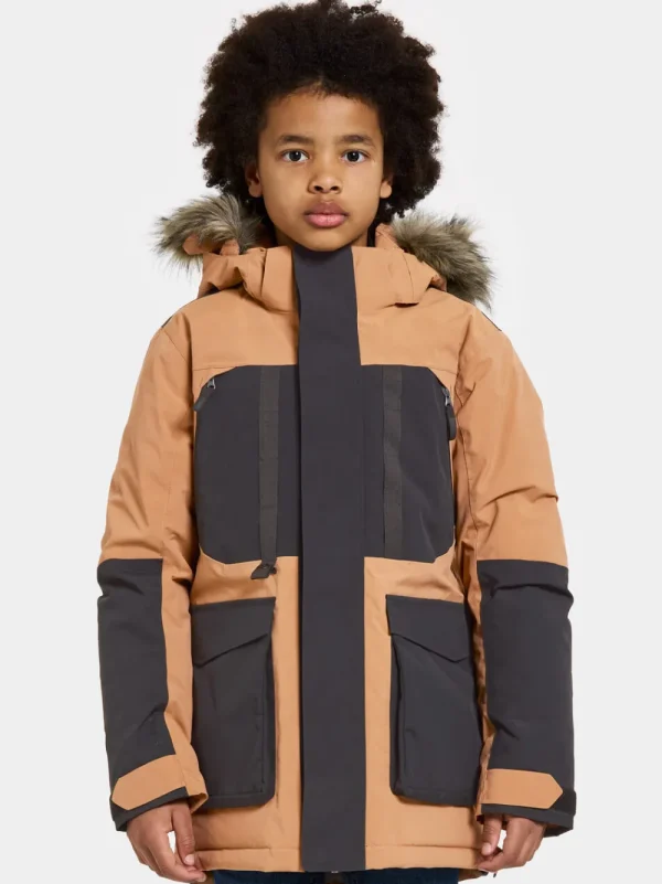 Didriksons Magnetit Kids' Parka>Barn Höstjackor | Vinterjackor