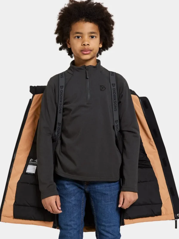 Didriksons Magnetit Kids' Parka>Barn Höstjackor | Vinterjackor