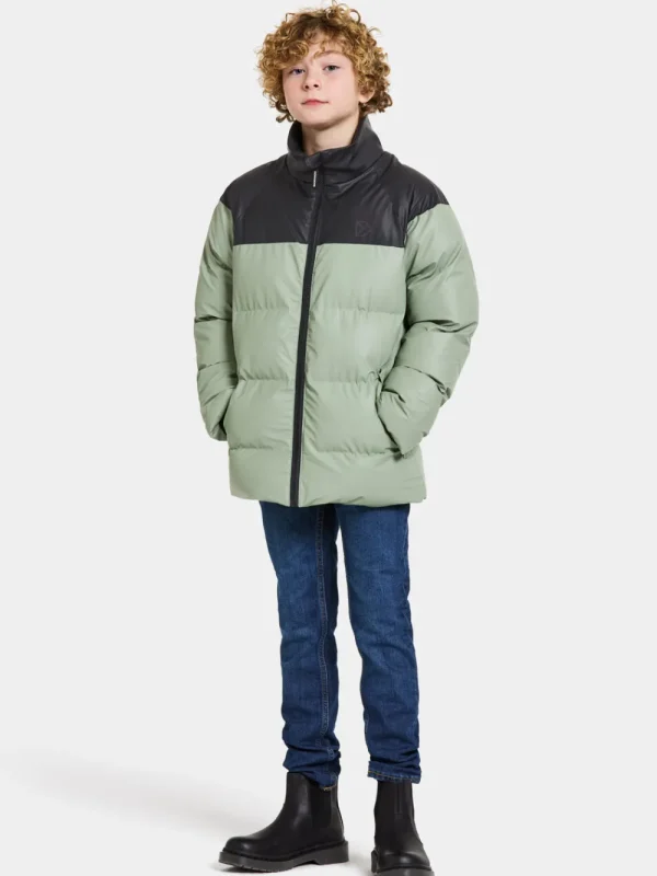 Didriksons Mega Galon Kids' Jacket>Barn Höstjackor | Vinterjackor