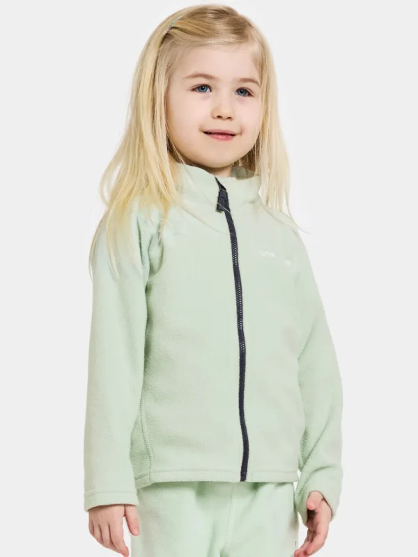 Didriksons Monte Kids' Full-Zip>Barn Fleecetröjor & Mellanlager | Tröjor & T-Shirts