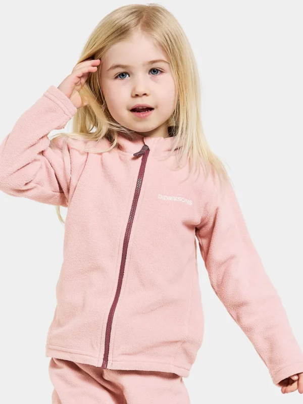 Didriksons Monte Kids' Full-Zip>Barn Fleecetröjor & Mellanlager | Tröjor & T-Shirts