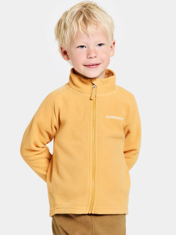 Didriksons Monte Kids' Full-Zip>Barn Fleecetröjor & Mellanlager | Tröjor & T-Shirts