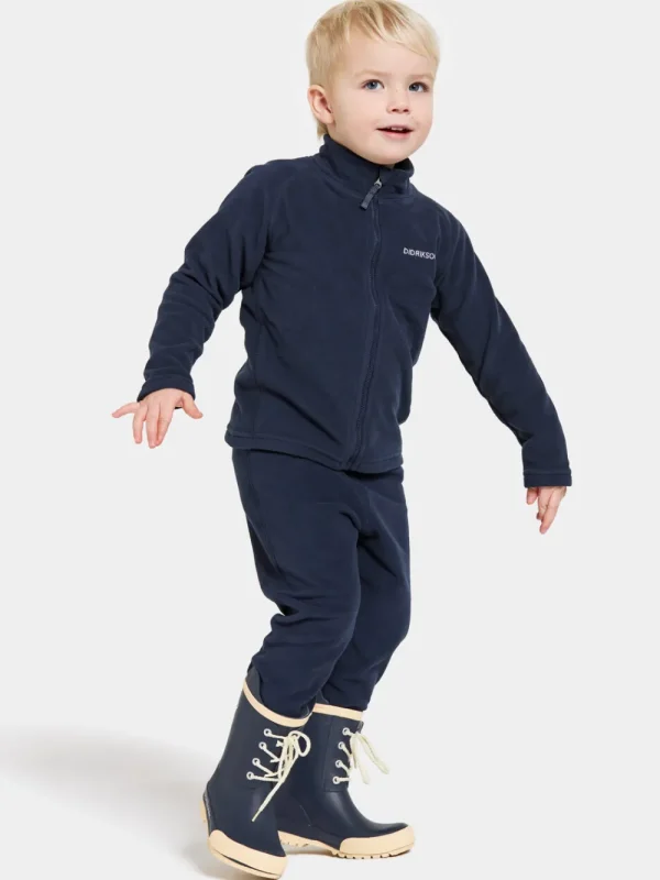 Didriksons Monte Kids' Full-Zip>Barn Fleecetröjor & Mellanlager | Tröjor & T-Shirts