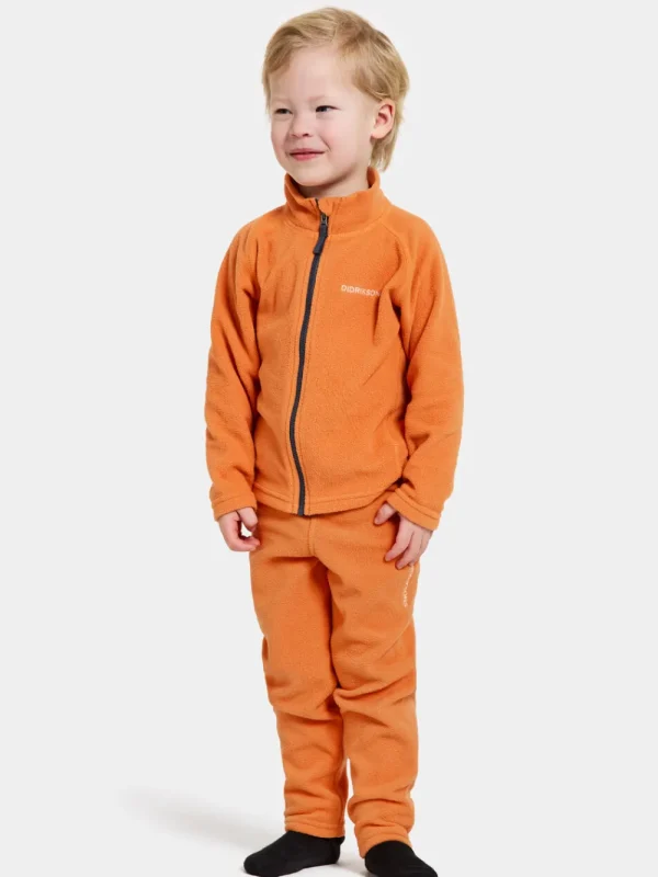 Didriksons Monte Kids' Full-Zip>Barn Fleecetröjor & Mellanlager | Tröjor & T-Shirts