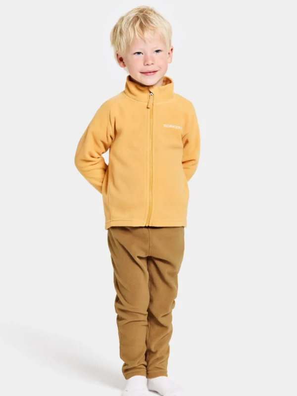 Didriksons Monte Kids' Full-Zip>Barn Fleecetröjor & Mellanlager | Tröjor & T-Shirts