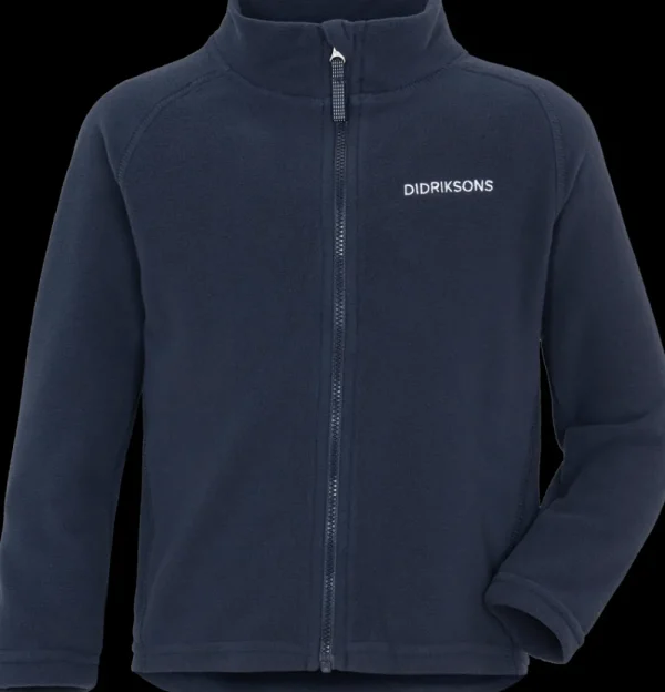 Didriksons Monte Kids' Full-Zip>Barn Fleecetröjor & Mellanlager | Tröjor & T-Shirts