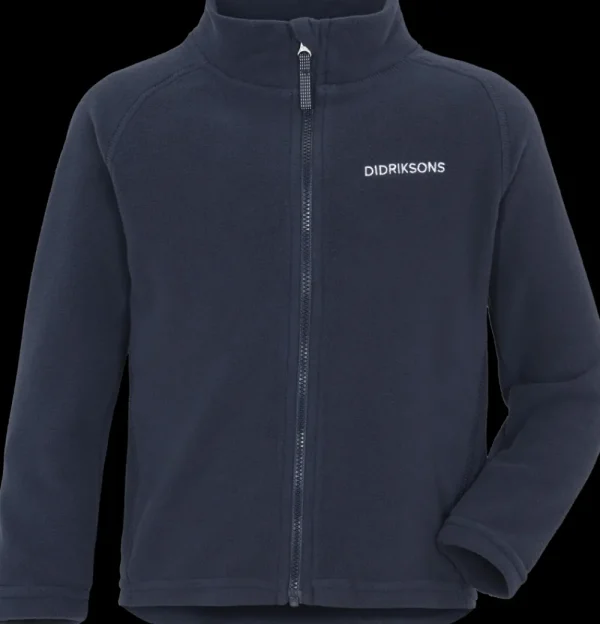 Didriksons Monte Kids' Full-Zip>Barn Fleecetröjor & Mellanlager | Tröjor & T-Shirts