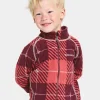 Didriksons Monte Printed Kids' Full-Zip Termos>Barn Fleecetröjor & Mellanlager | Tröjor & T-Shirts