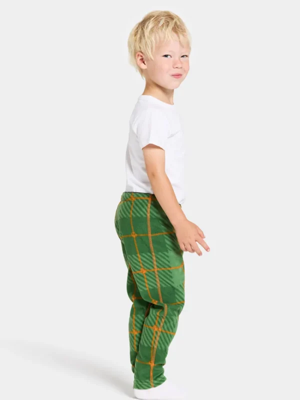 Didriksons Monte Printed Kids' Pants Termos>Barn Mjukisbyxor | Fleecebyxor