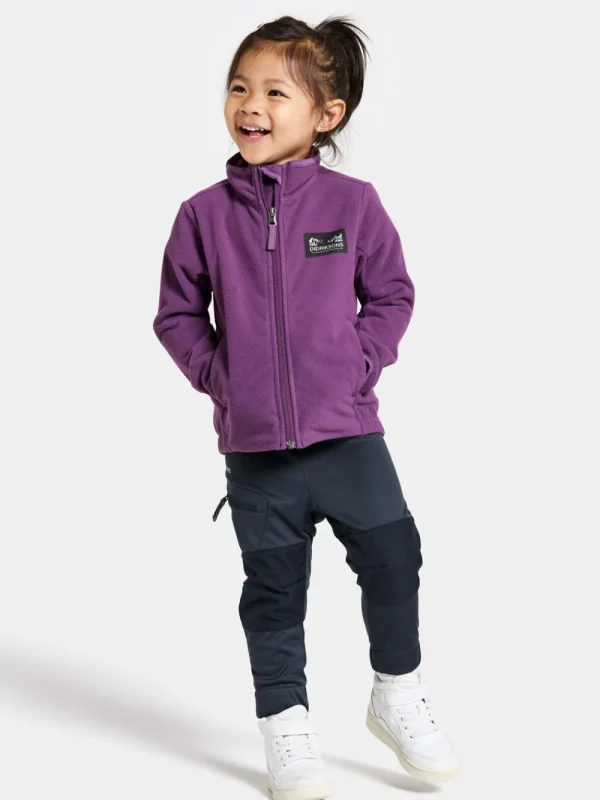 Didriksons Muskot Kids' Jacket>Barn Skaljackor | Fleecetröjor & Mellanlager