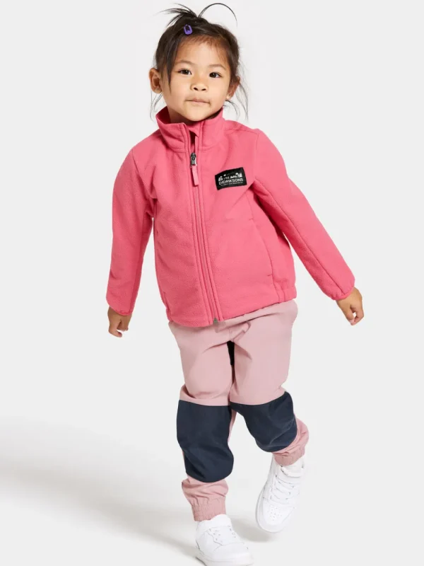 Didriksons Muskot Kids' Jacket>Barn Skaljackor | Fleecetröjor & Mellanlager