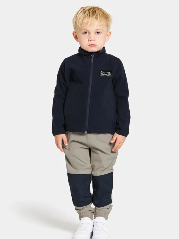 Didriksons Muskot Kids' Jacket>Barn Skaljackor | Fleecetröjor & Mellanlager