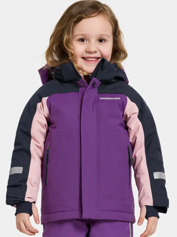 Didriksons Neptun Kids' Jacket>Barn Höstjackor | Vinterjackor