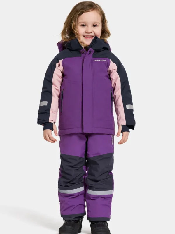 Didriksons Neptun Kids' Jacket>Barn Höstjackor | Vinterjackor