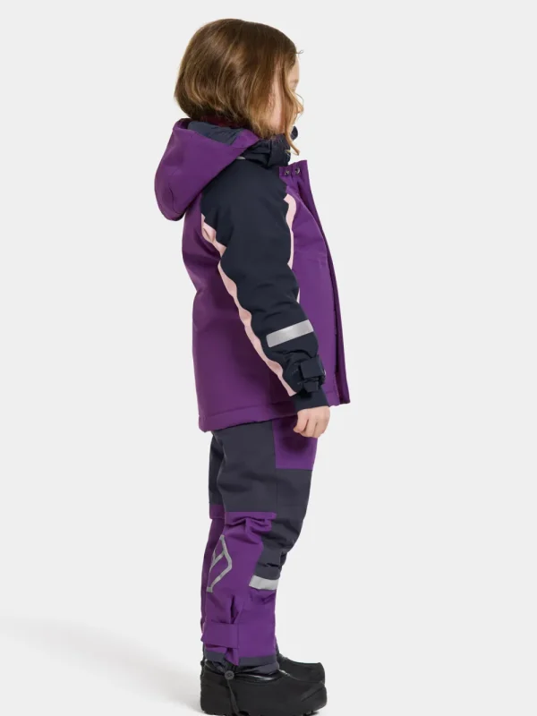 Didriksons Neptun Kids' Jacket>Barn Höstjackor | Vinterjackor