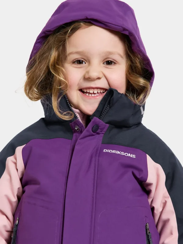 Didriksons Neptun Kids' Jacket>Barn Höstjackor | Vinterjackor