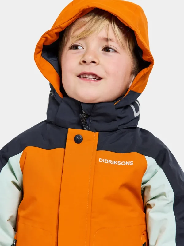 Didriksons Neptun Kids' Jacket>Barn Höstjackor | Vinterjackor