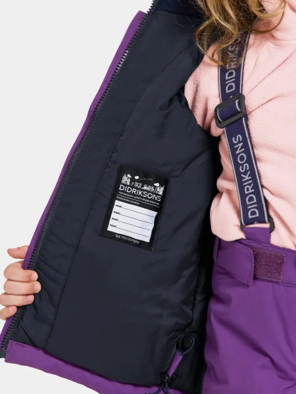 Didriksons Neptun Kids' Jacket>Barn Höstjackor | Vinterjackor