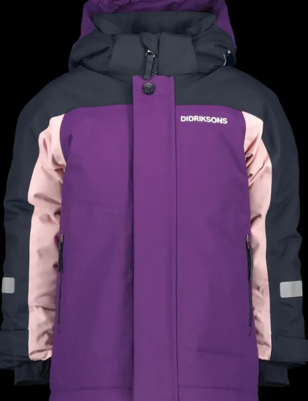 Didriksons Neptun Kids' Jacket>Barn Höstjackor | Vinterjackor