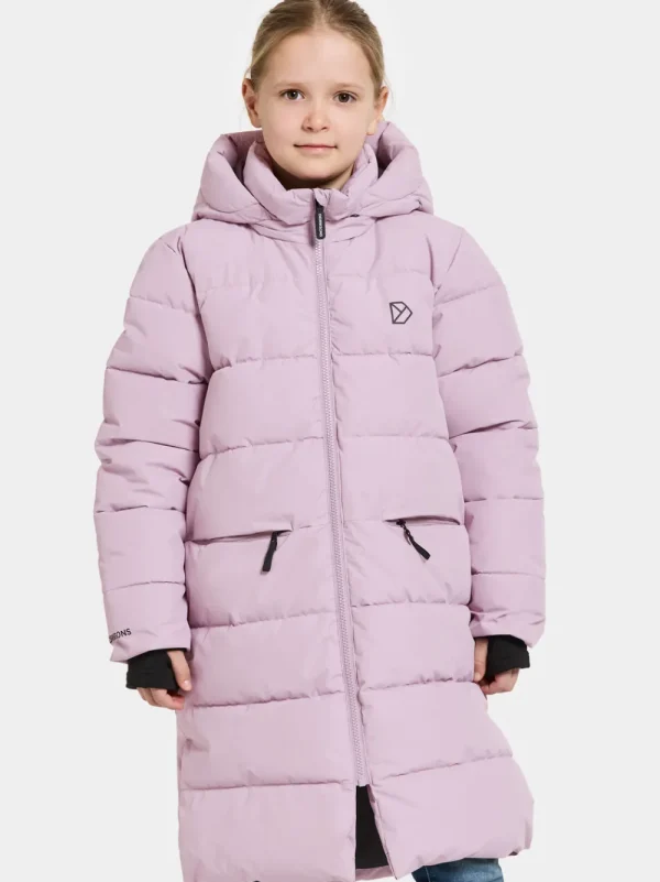 Didriksons Olivin Kids' Parka Long>Barn Höstjackor | Vinterjackor