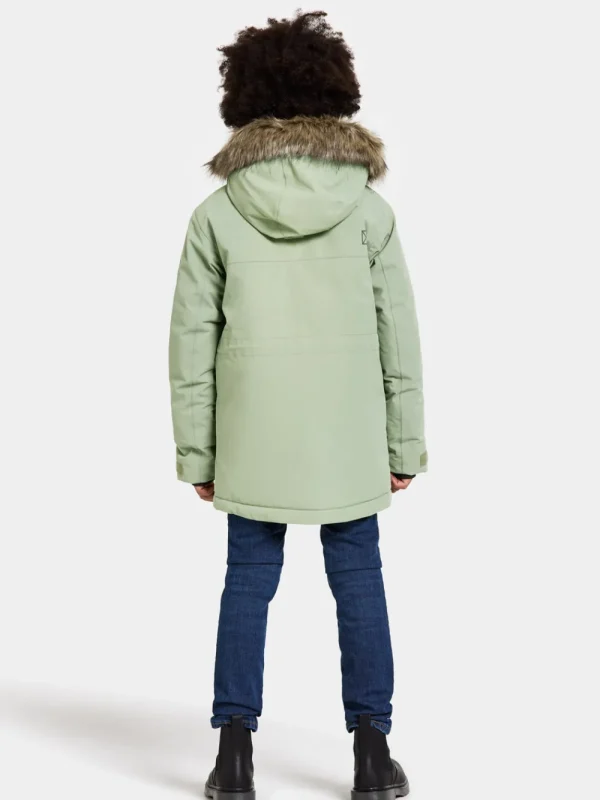 Didriksons Oxid Kids' Parka>Barn Höstjackor | Vinterjackor