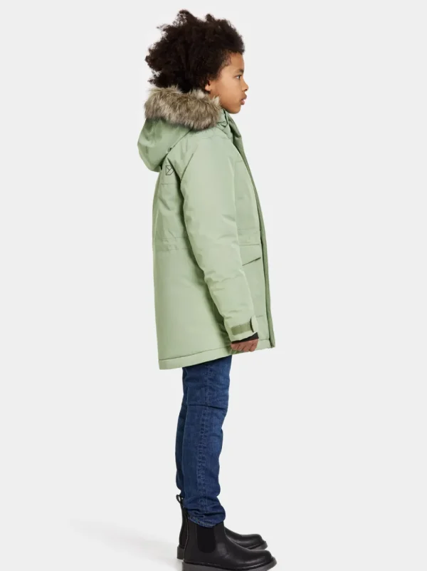 Didriksons Oxid Kids' Parka>Barn Höstjackor | Vinterjackor