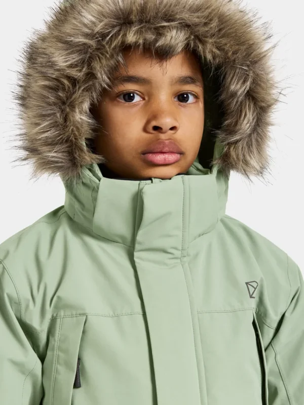 Didriksons Oxid Kids' Parka>Barn Höstjackor | Vinterjackor