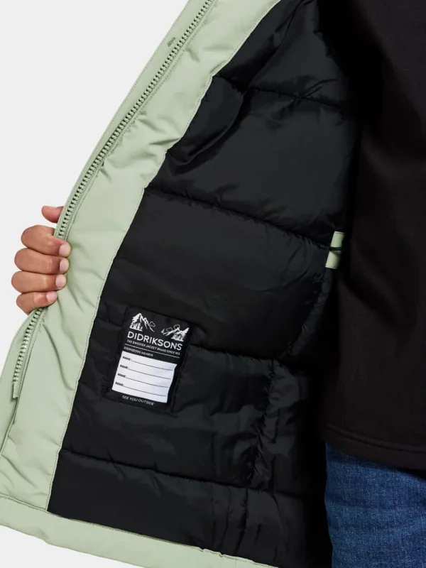 Didriksons Oxid Kids' Parka>Barn Höstjackor | Vinterjackor