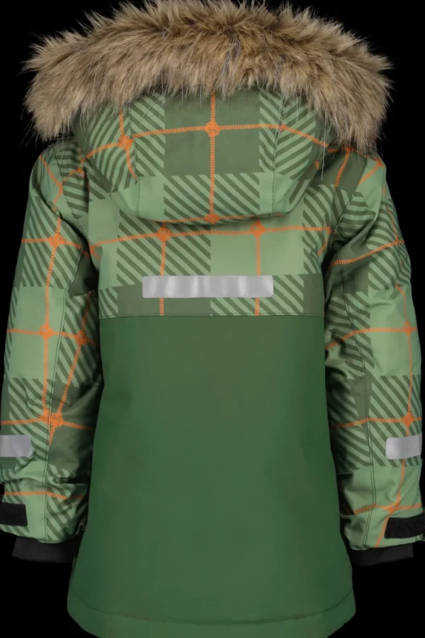 Didriksons Polarbjörnen Printed Kids' Parka>Barn Höstjackor | Vinterjackor