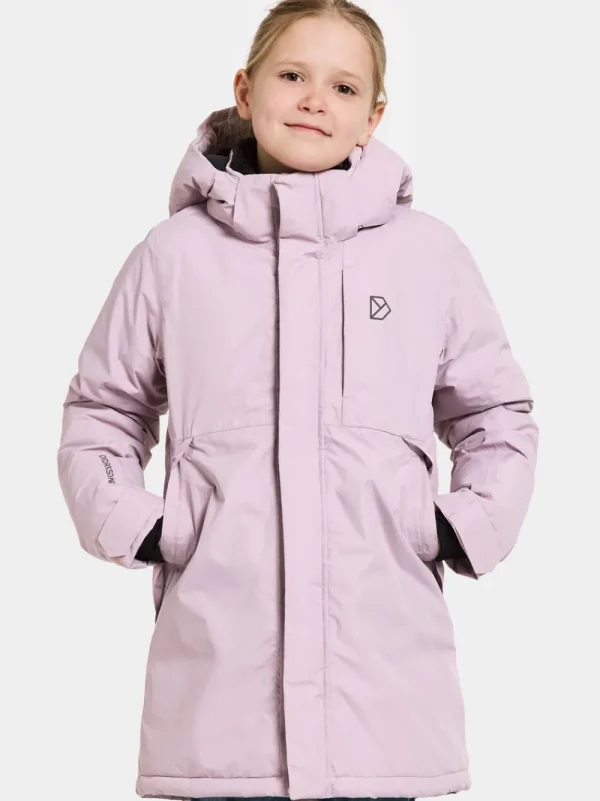 Didriksons Porfyr Kids' Parka>Barn Höstjackor | Vinterjackor