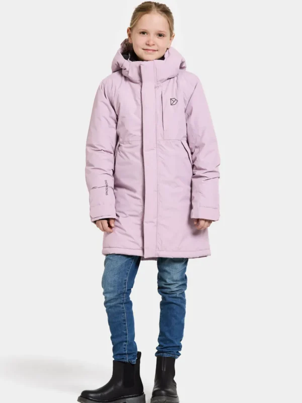 Didriksons Porfyr Kids' Parka>Barn Höstjackor | Vinterjackor