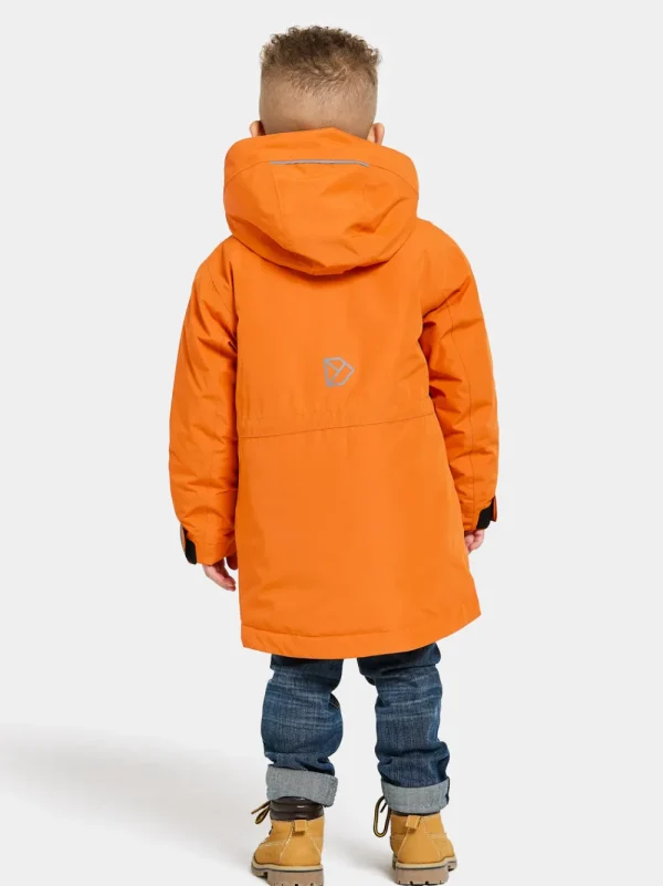 Didriksons Tundran Kids' Parka>Barn Höstjackor | Vinterjackor