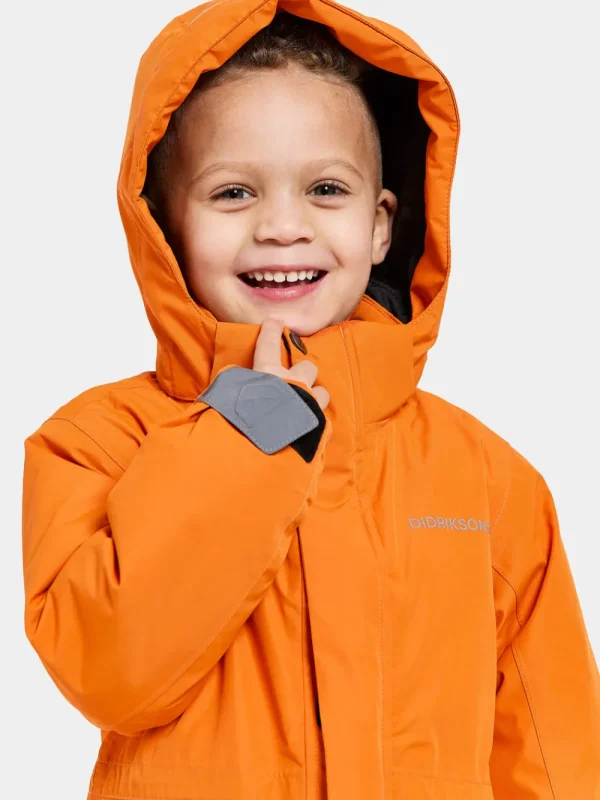 Didriksons Tundran Kids' Parka>Barn Höstjackor | Vinterjackor