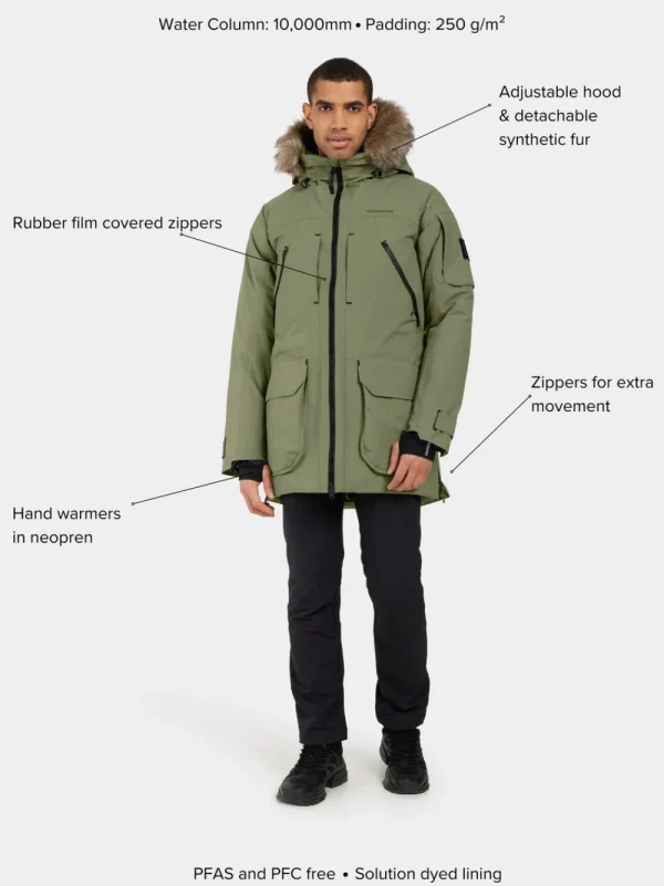 Didriksons Zeus Parka> Höstjackor | Vinterjackor